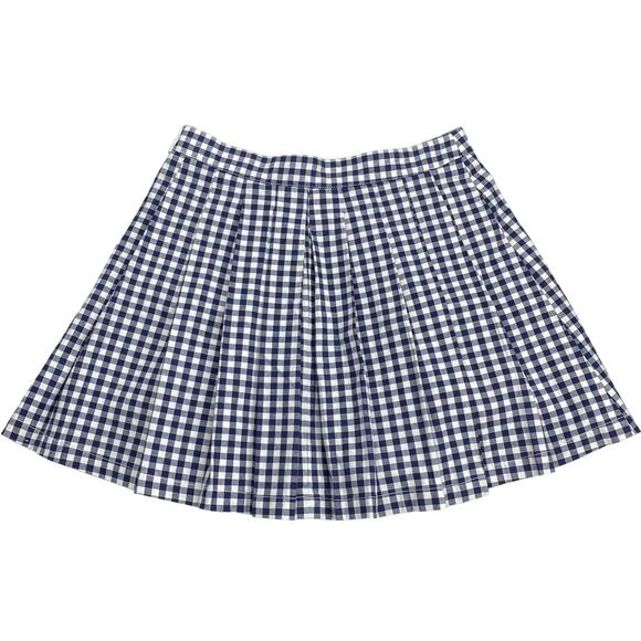 GEORGIA MAY JAGGER X VOLCOM Frochickie A-Line Skirt Sz Medium Midnight Blue - Picture 8 of 8